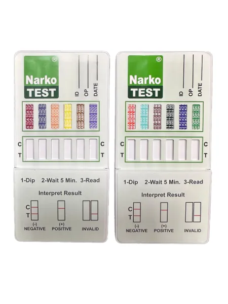 NarkoTest İdrarda Uyuşturucu 12 Panel Testi Pregabin (Lyrica) Lı