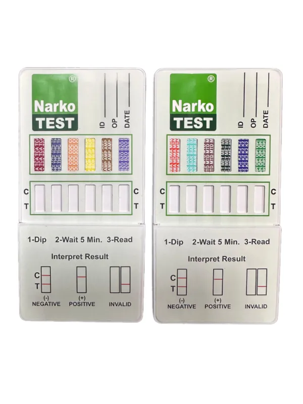 NarkoTest İdrarda Uyuşturucu 12 Panel Testi Pregabin (Lyrica) Lı